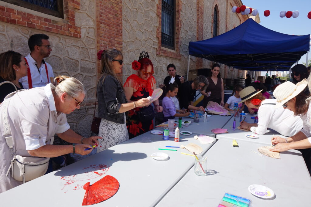 Taller de abanicos